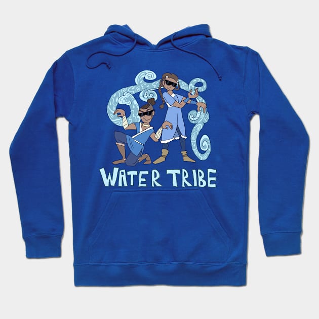 Water Tribe Hoodie by sky665